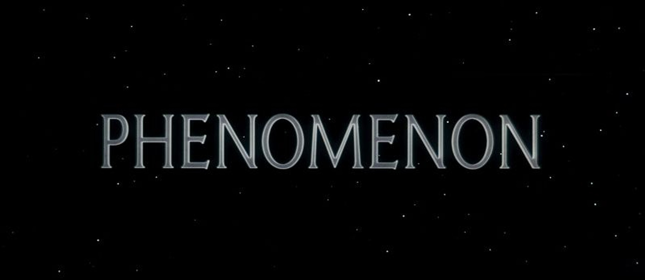 Imagen de Phenomenon: algo extraordinario más allá del amor (Títulos de crédito)