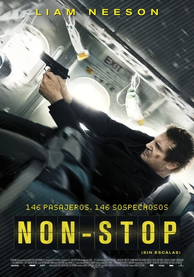 Imagen de non-stop-sin-escalas (Cartel español)