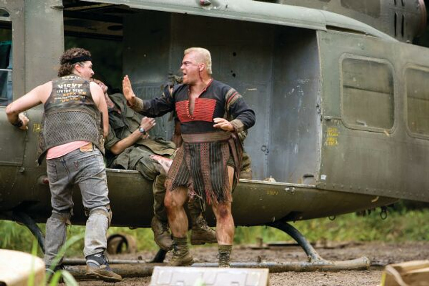 Jack Black en Tropic Thunder. ¡Una Guerra Muy Perra!