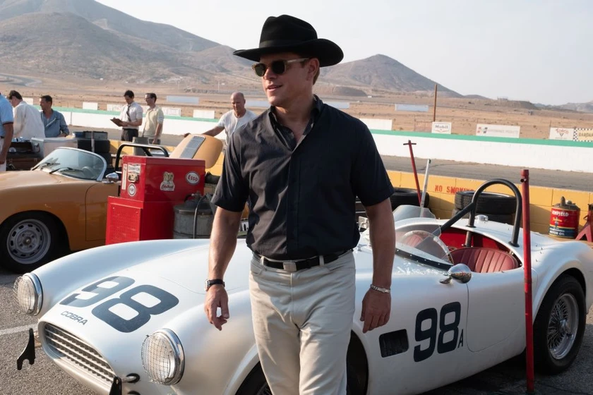 Matt Damon en le-mans-66