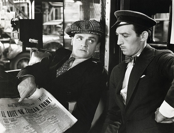 James Cagney en Taxi!
