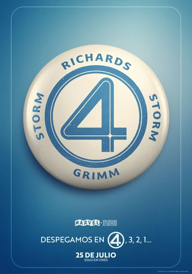 Imagen de Los 4 Fantásticos: Primeros Pasos (Cartel teaser español)
