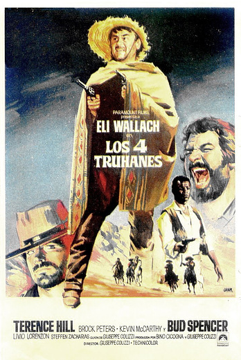 Poster de Los cuatro truhanes