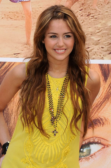 Miley Cyrus en Hannah Montana. La Película (Photocall en Madrid. Abril 2009)