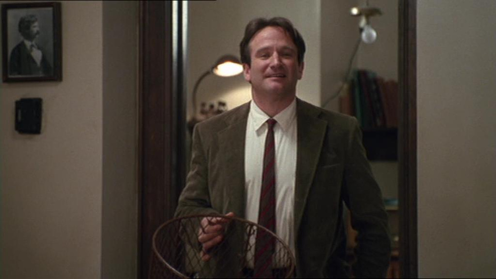 Robin Williams en El Club de los Poetas Muertos