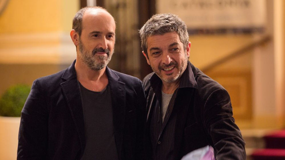 Ricardo Darín y Javier Cámara [I] en Truman