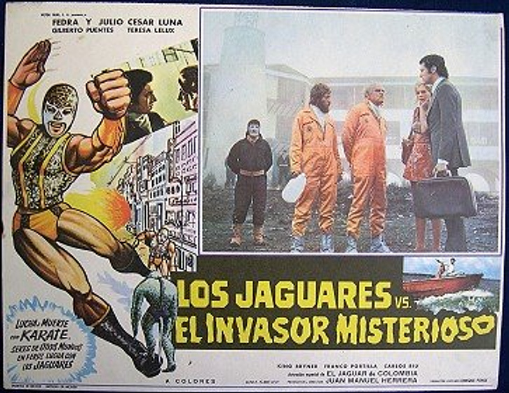 Imagen de Los Jaguares Contra el Invasor Misterioso (Poster / Lobby Card)
