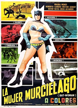 poster of movie La Mujer Murciélago