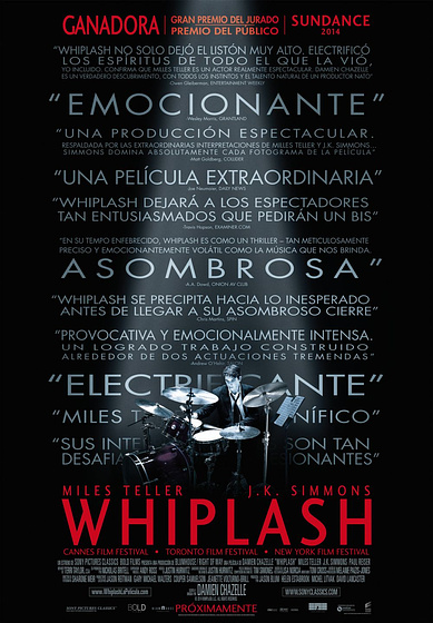 Imagen de Whiplash (Cartel español)