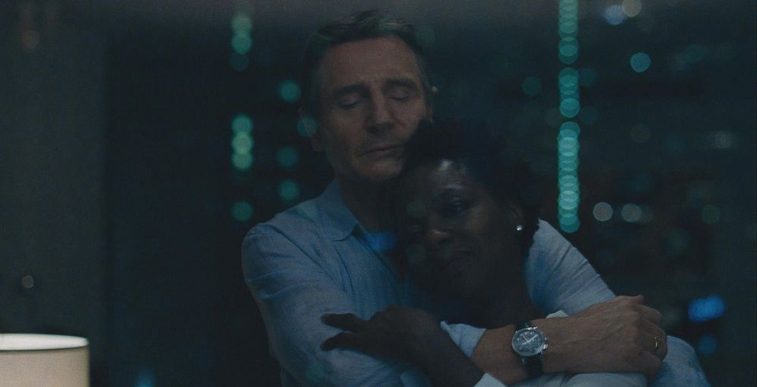 Liam Neeson y Viola Davis en Viudas