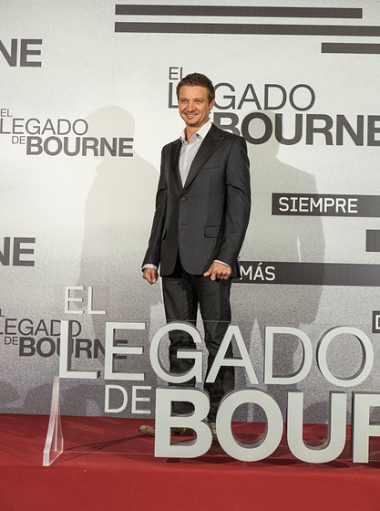 Jeremy Renner en El Legado de Bourne (Photocall en Madrid. Agosto 2012)