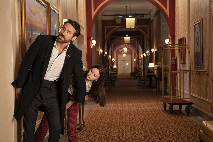 Ryan Reynolds y Cailey Fleming en Amigos Imaginarios