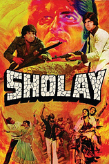 poster of movie Sholay