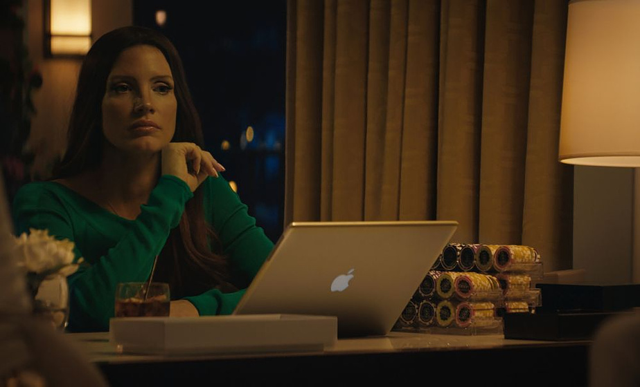 Jessica Chastain en Molly's Game