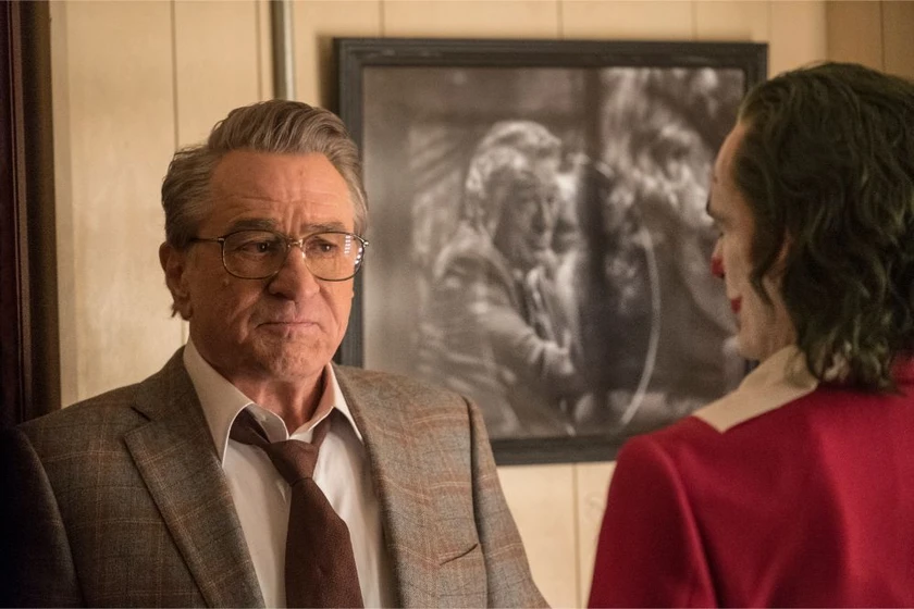 Robert De Niro y Joaquin Phoenix en joker