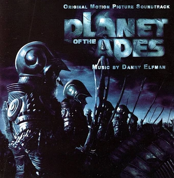 Carátula de la banda de sonido de El Planeta de los Simios
