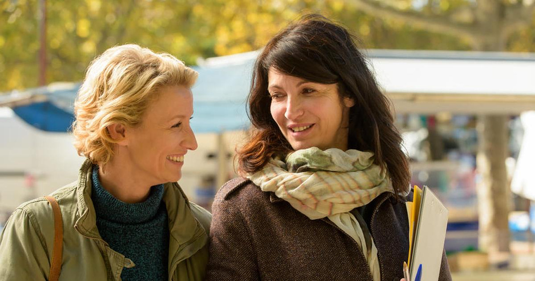 Zabou Breitman y Alexandra Lamy en Cuando ya no esté