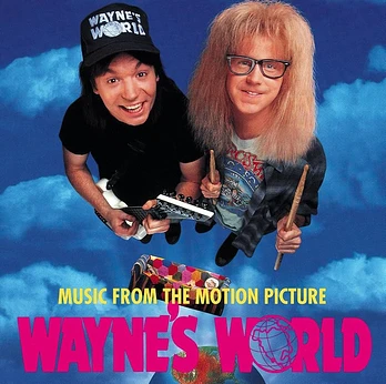 Carátula de la banda de sonido de Wayne's world: ¡Qué desparrame!