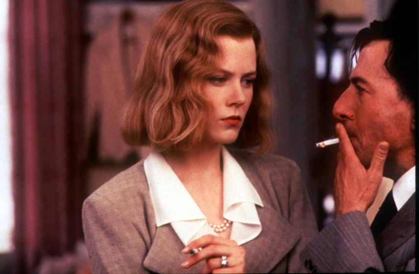 Nicole Kidman y Dustin Hoffman en Billy Bathgate