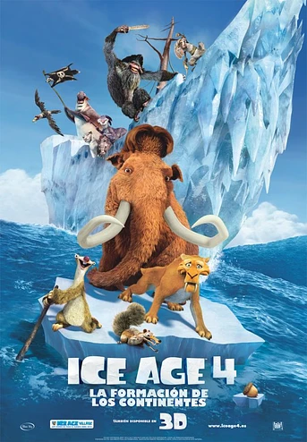 Poster de Ice Age 4: La Formación de los continentes