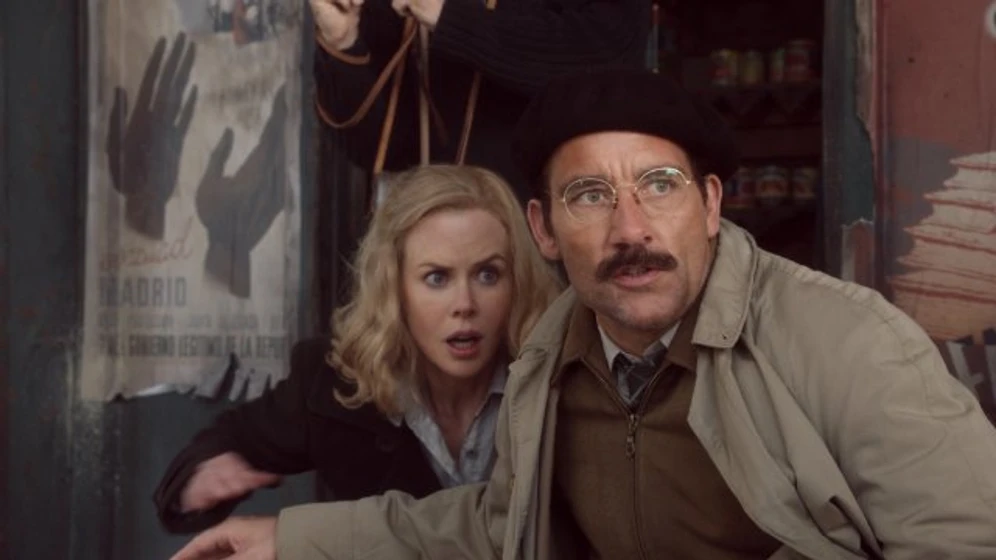 Clive Owen y Nicole Kidman en hemingway-gellhorn