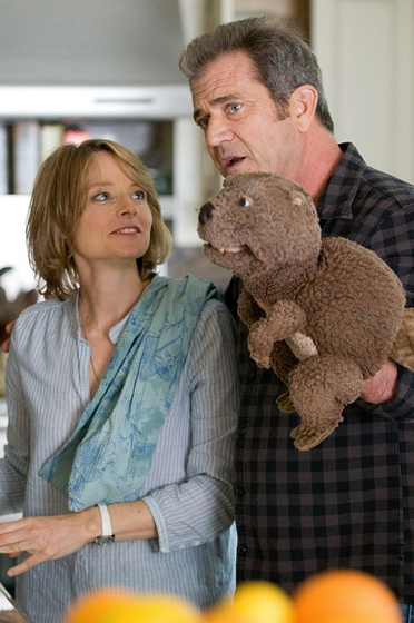 Mel Gibson y Jodie Foster en El Castor