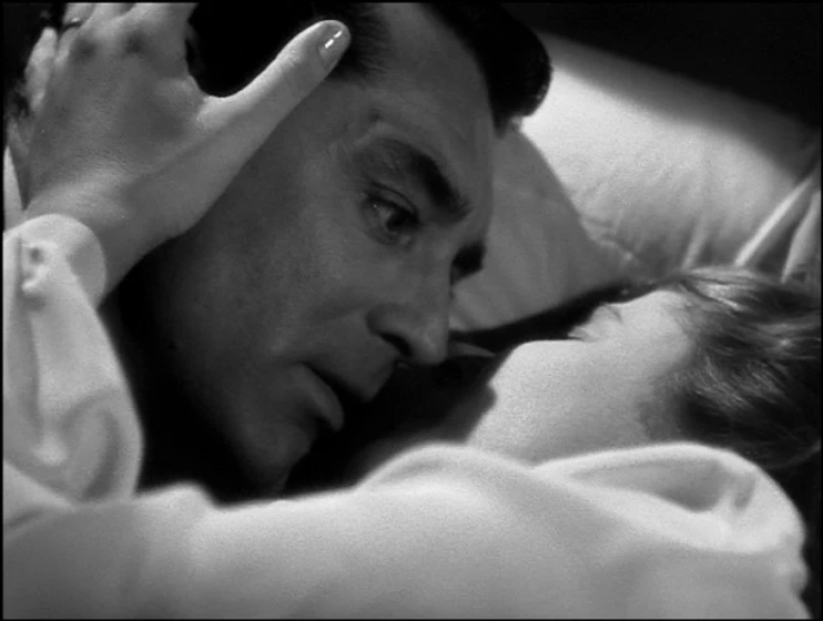 Ingrid Bergman y Cary Grant en encadenados