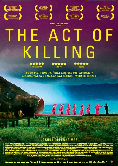 Imagen de the-act-of-killing (Cartel español)