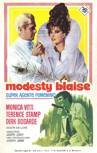 poster of content Modesty Blaise