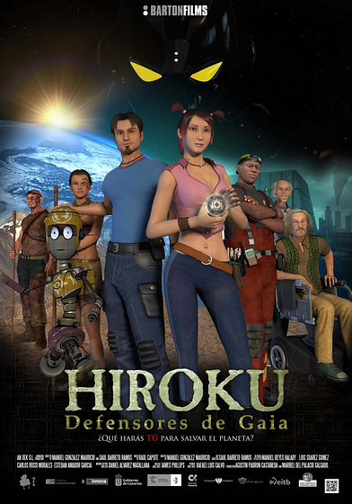 Imagen de Hiroku: Defensores de Gaia (Cartel español)