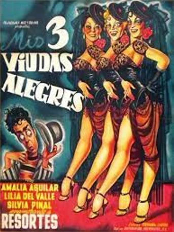 Poster de Mis tres viudas alegres