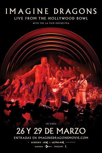 Poster de Imagine Dragons: En Vivo desde the Hollywood Bowl