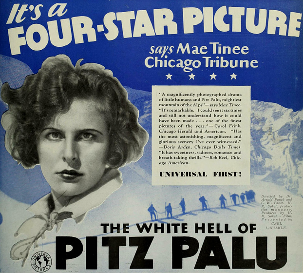 Imagen de El Infierno Blanco de Piz Palu (Cartel alternativo)