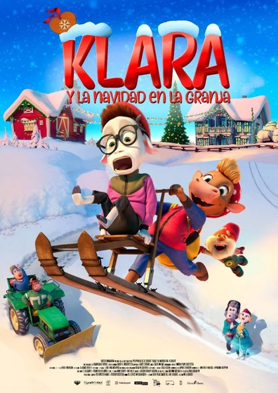 Imagen de klara-y-la-navidad-en-la-granja (Cartel español)