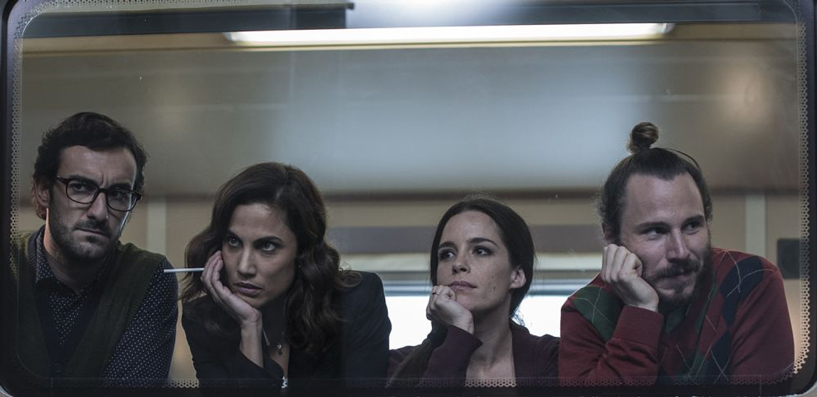 Rubén Ochandiano, Núria Gago, Toni Acosta y Miki Esparbé en Incidencias