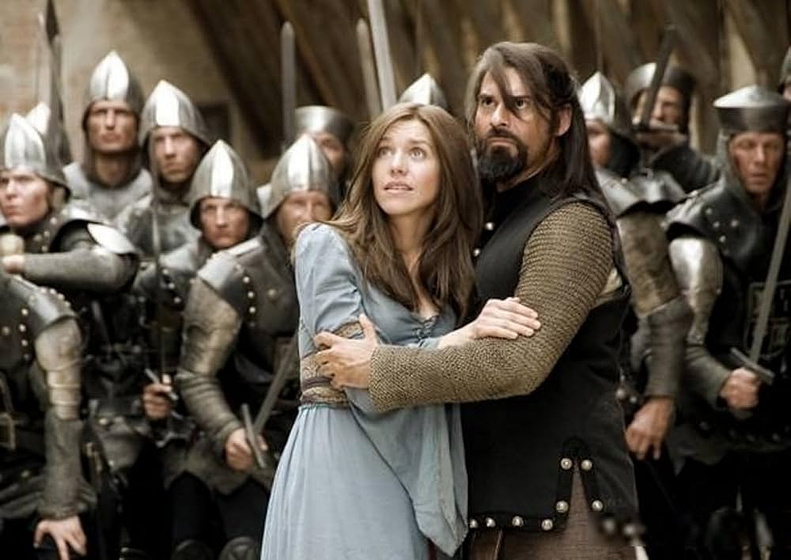 Rick Kavanian y Julia Dietze en 1 ½ Knights: In Search of the Ravishing Princess Herzelinde