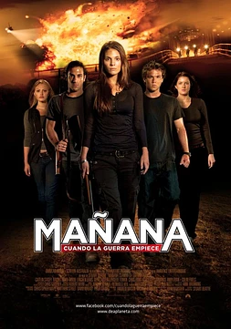 poster of movie Mañana, cuando la guerra empiece