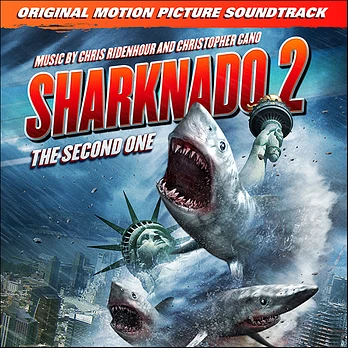 Carátula de la banda de sonido de Sharknado 2: El regreso