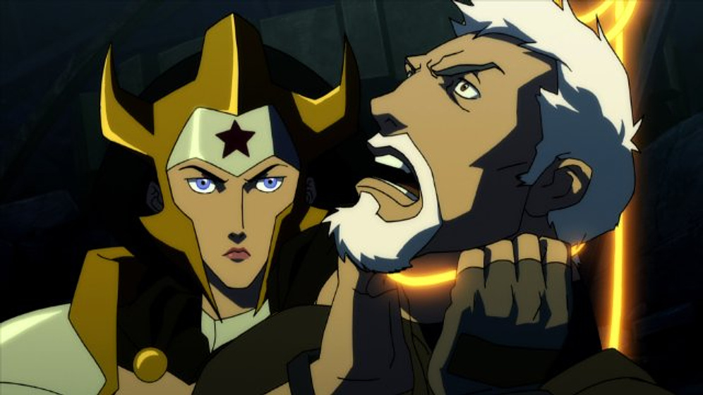 Imagen de Justice League: The Flashpoint Paradox (Wonder Woman y Steve Trevor)