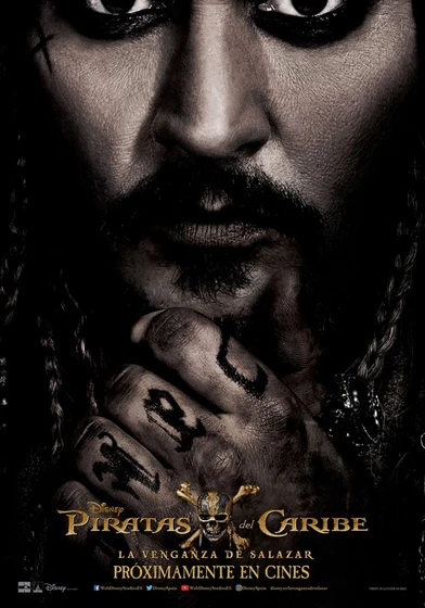 Imagen de piratas-del-caribe-la-venganza-de-salazar (Cartel teaser español)