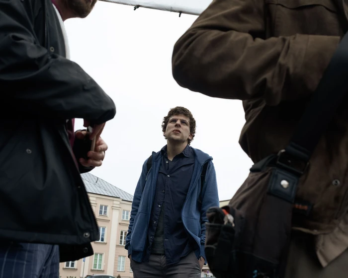 Jesse Eisenberg en A Real Pain (Rodaje )