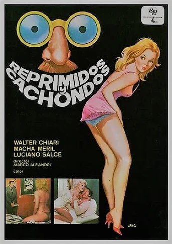 Poster de Reprimidos y Cachondos