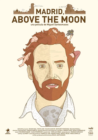Poster de Madrid, above the Moon