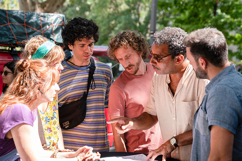 Baptiste Lecaplain en Rodrigue in Love
