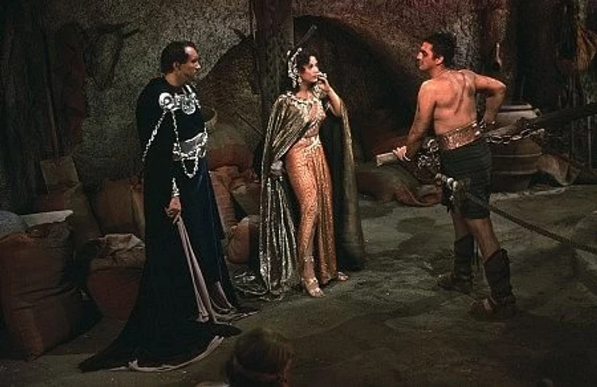 Victor Mature y Hedy Lamarr en sanson-y-dalila-1949