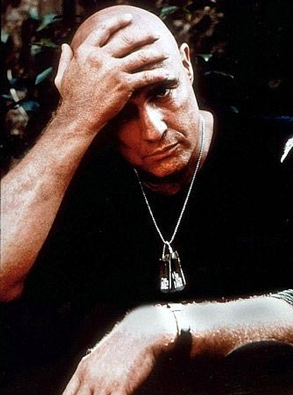 Marlon Brando en Apocalypse now