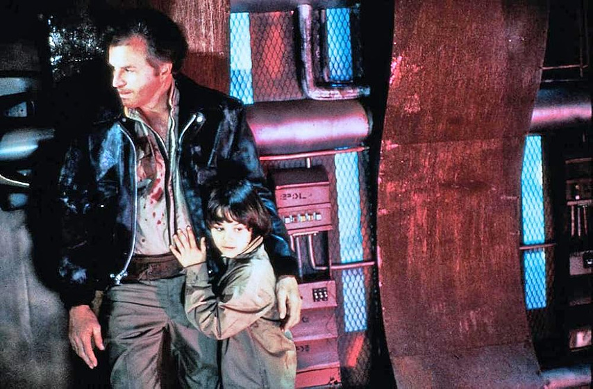 David Mendenhall y Vince Edwards en Space Raiders