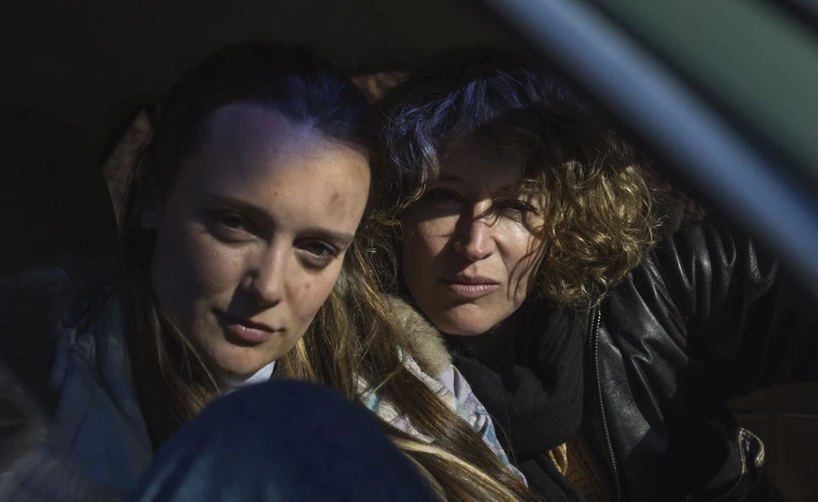 Marta Larralde y Lidia Veiga en as-augas