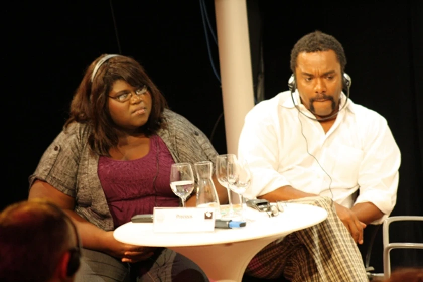 Lee Daniels y Gabourey Sidibe en Tonto quien lo lea (Encuentros Zabaltegui )