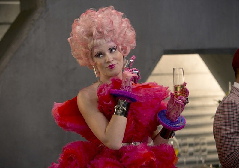 Elizabeth Banks en Los Juegos del Hambre. En Llamas